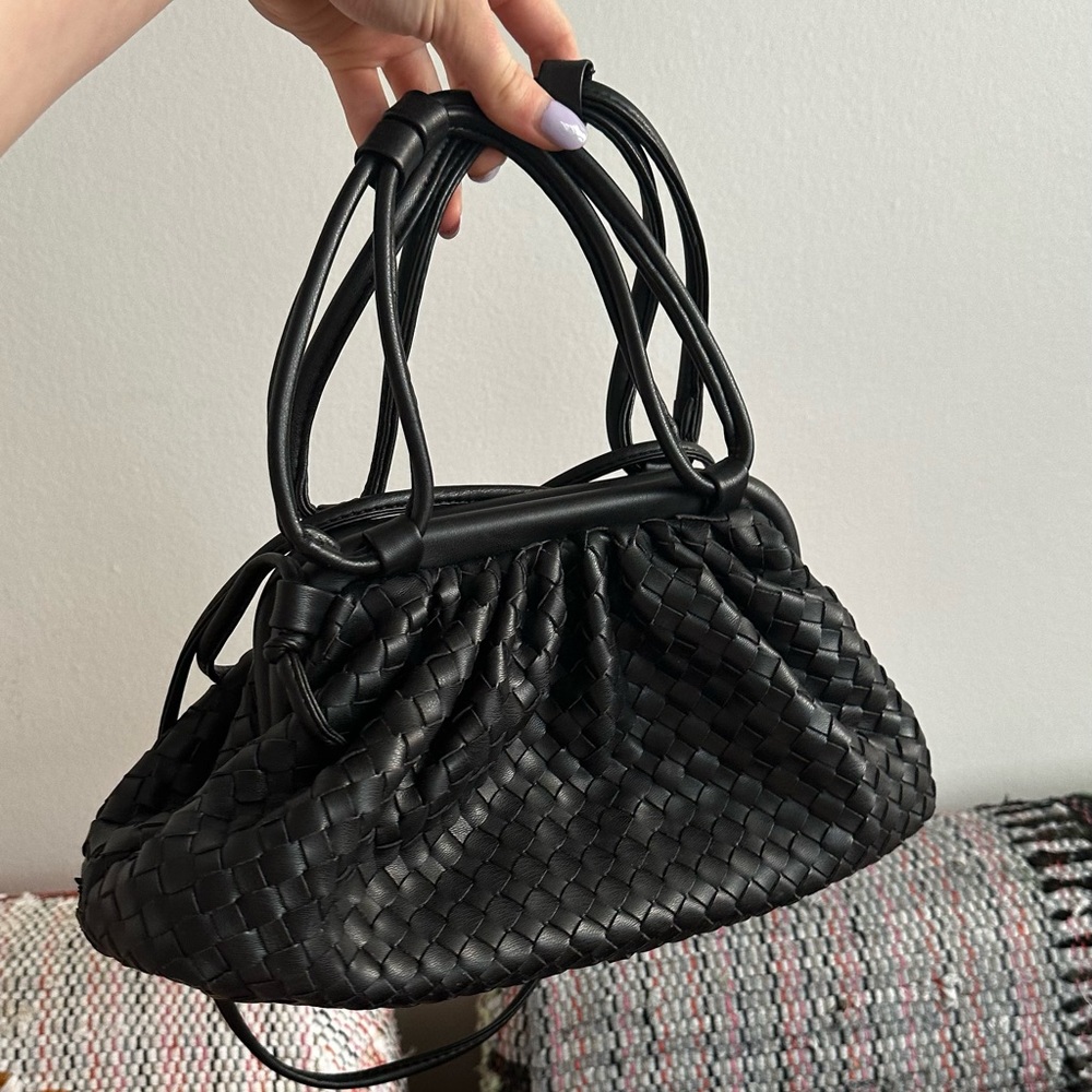 Ellise Top Handle Vegan Leather Bag